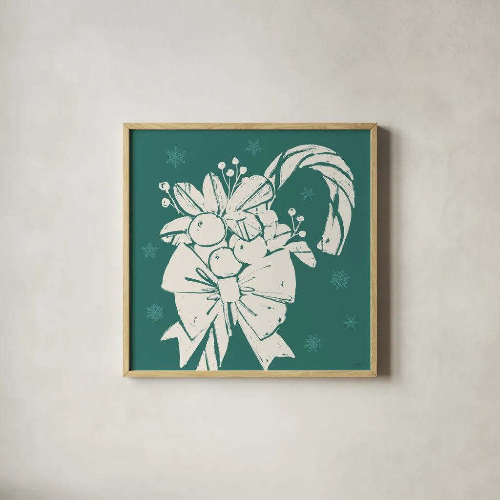 Seasonal Shades XII by Anne Tavoletti. Shown in a natural wood glass frame for a timeless modern aesthetic. Available as an archival giclee rolled canvas, fine art paper, or poster print. SKU 81770a.