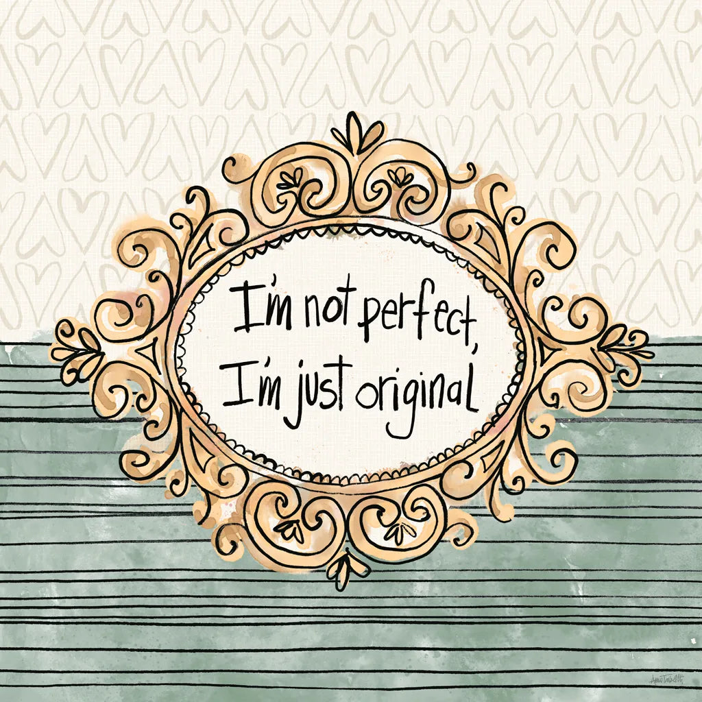 Sentiments IV by Anne Tavoletti. SKU 87597a. Archival Giclee Fine art print for wall decor.