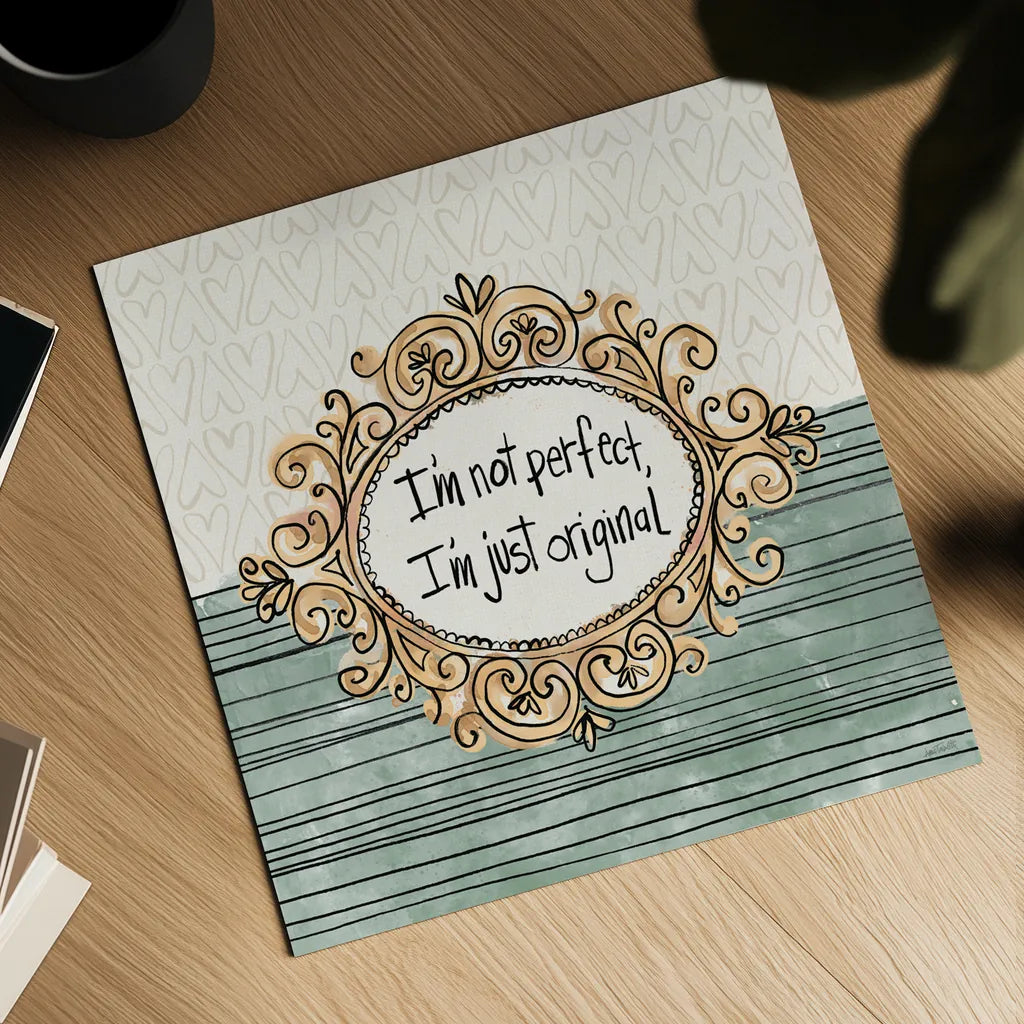 Sentiments IV by Anne Tavoletti. Shown as a detailed flat fine art print, highlighting archival giclee quality. Available as an archival giclee rolled canvas, fine art paper, or poster print. SKU 87597a.