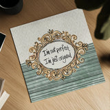 Sentiments IV by Anne Tavoletti. Shown as a detailed flat fine art print, highlighting archival giclee quality. Available as an archival giclee rolled canvas, fine art paper, or poster print. SKU 87597a.