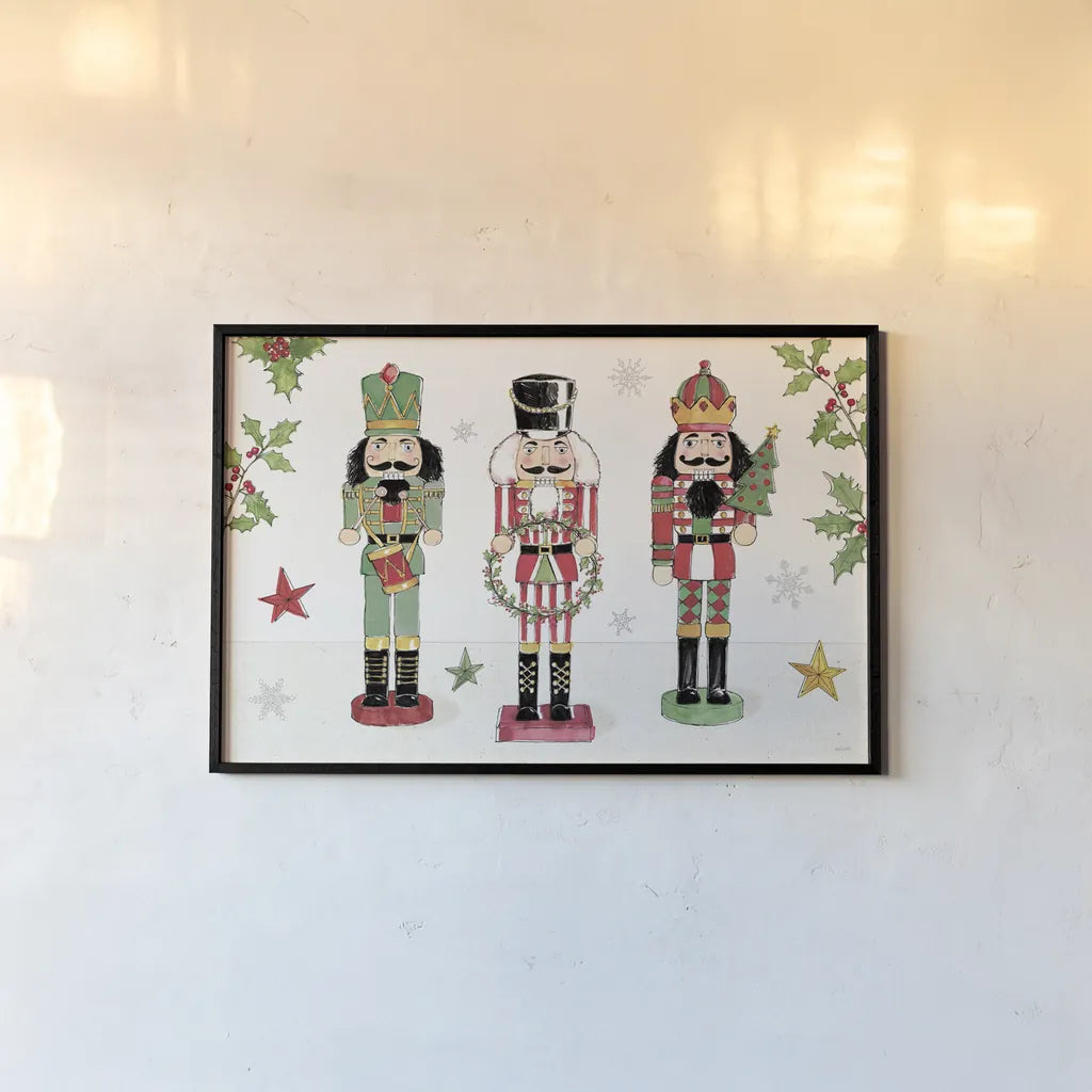 Signs of the Season I by Anne Tavoletti. shown as a paper print in a black flame. Available as a archival giclee rolled canvas, fine art paper, or poster print. SKU 83059i.