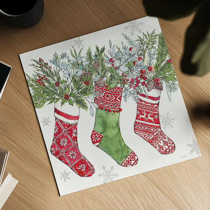 Signs of the Season IV by Anne Tavoletti. Shown as a detailed flat fine art print, highlighting archival giclee quality. Available as an archival giclee rolled canvas, fine art paper, or poster print. SKU 83062a.