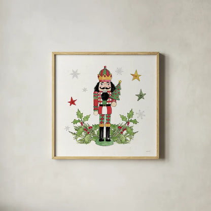 Signs of the Season VIII by Anne Tavoletti. Shown in a natural wood glass frame for a timeless modern aesthetic. Available as an archival giclee rolled canvas, fine art paper, or poster print. SKU 90058a.