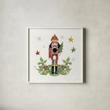 Signs of the Season VIII by Anne Tavoletti. Shown in a crisp white glass frame for a clean and minimalist style. Available as an archival giclee rolled canvas, fine art paper, or poster print. SKU 90058a.