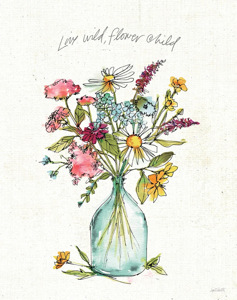 Simply Petals II by Anne Tavoletti