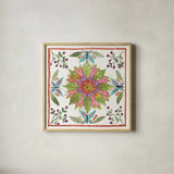 Simply Petals IX by Anne Tavoletti. Shown in a natural wood glass frame for a timeless modern aesthetic. Available as an archival giclee rolled canvas, fine art paper, or poster print. SKU 38893a.