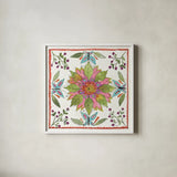 Simply Petals IX by Anne Tavoletti. Shown in a crisp white glass frame for a clean and minimalist style. Available as an archival giclee rolled canvas, fine art paper, or poster print. SKU 38893a.