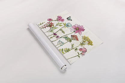 Simply Petals V by Anne Tavoletti. shown as a rolled paper print. Available as archival giclee rolled canvas, fine art paper, or poster print. SKU 38889i.