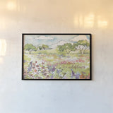 Simply Petals VIII by Anne Tavoletti. shown as a paper print in a black flame. Available as a archival giclee rolled canvas, fine art paper, or poster print. SKU 38892i.