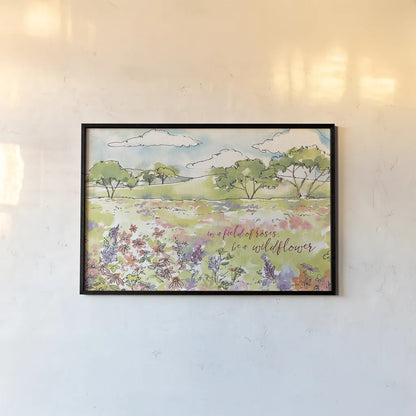 Simply Petals VIII by Anne Tavoletti. shown as a paper print in a black flame. Available as a archival giclee rolled canvas, fine art paper, or poster print. SKU 38892i.