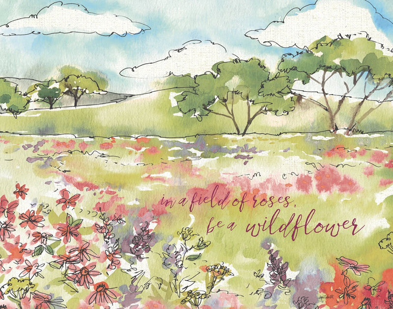 Simply Petals VIII Warm Crop by Anne Tavoletti