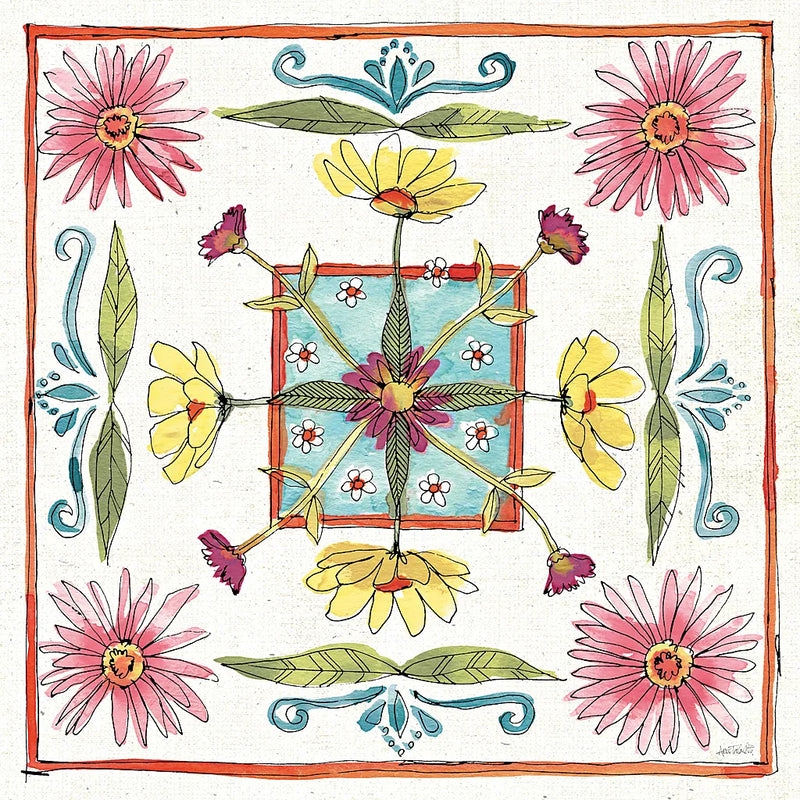 Simply Petals X by Anne Tavoletti. SKU 38894a. Archival Giclee Fine art print for wall decor.
