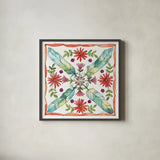 Simply Petals XI by Anne Tavoletti. Shown in a sleek black glass frame for a contemporary gallery look. Available as an archival giclee rolled canvas, fine art paper, or poster print. SKU 38895a.