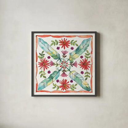 Simply Petals XI by Anne Tavoletti. Shown in a sleek black glass frame for a contemporary gallery look. Available as an archival giclee rolled canvas, fine art paper, or poster print. SKU 38895a.