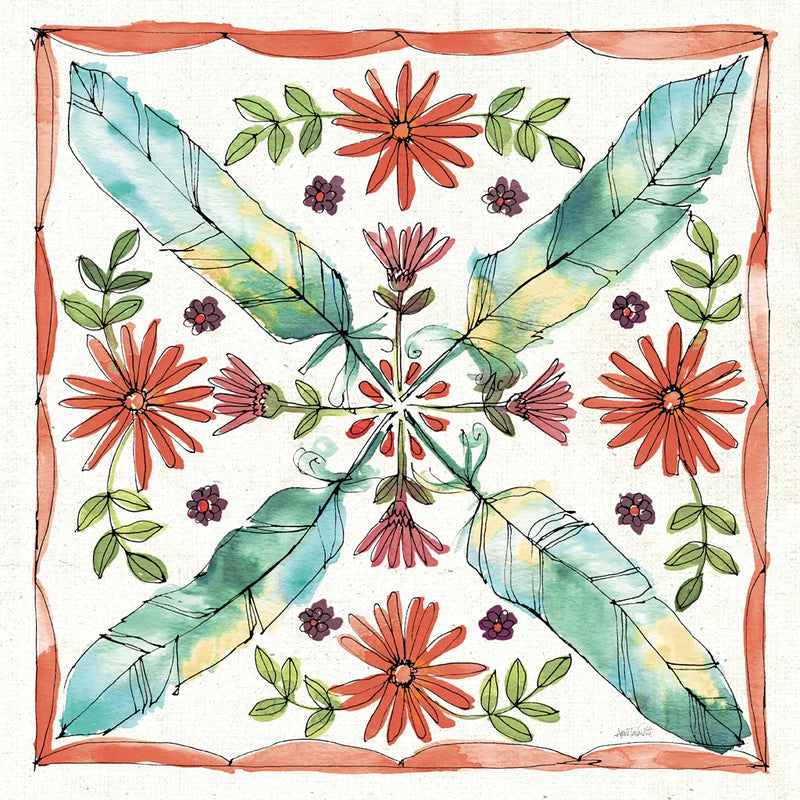 Simply Petals XI Warm by Anne Tavoletti. SKU 41468a. Archival Giclee Fine art print for wall decor.