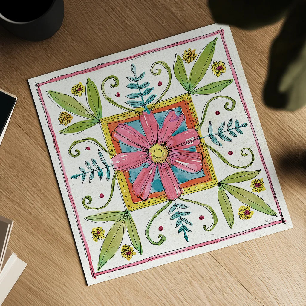 Simply Petals XII by Anne Tavoletti. Shown as a detailed flat fine art print, highlighting archival giclee quality. Available as an archival giclee rolled canvas, fine art paper, or poster print. SKU 38896a.