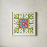 Simply Petals XII by Anne Tavoletti. Shown in a crisp white glass frame for a clean and minimalist style. Available as an archival giclee rolled canvas, fine art paper, or poster print. SKU 38896a.