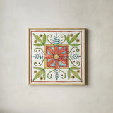 Simply Petals XII Warm by Anne Tavoletti. Shown in a natural wood glass frame for a timeless modern aesthetic. Available as an archival giclee rolled canvas, fine art paper, or poster print. SKU 41469a.