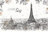 Skyline Sketches II by Anne Tavoletti. SKU 58816i. Archival Giclee Fine art print for wall decor.