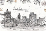 Skyline Sketches IV by Anne Tavoletti. SKU 58818i. Archival Giclee Fine art print for wall decor.