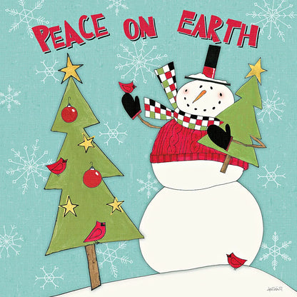 Snowman Sentiments III by Anne Tavoletti. SKU 31821a. Archival Giclee Fine art print for wall decor.