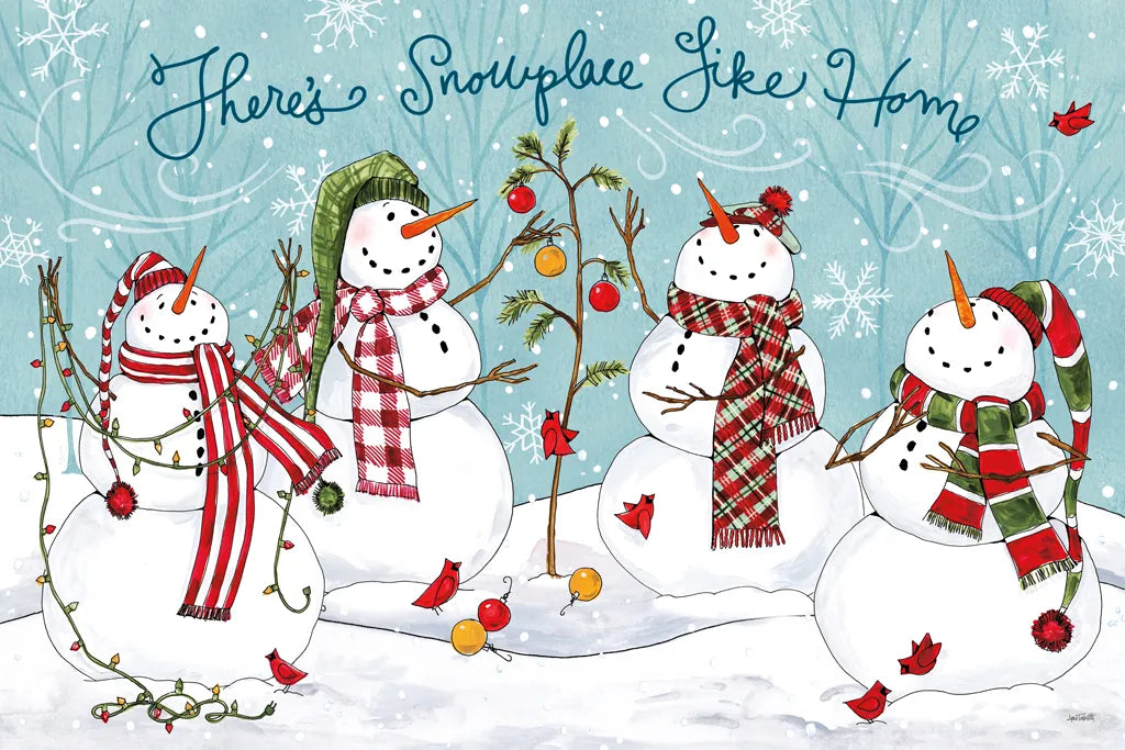 Snowplace Like Home I by Anne Tavoletti. SKU 63648i. Archival Giclee Fine art print for wall decor.