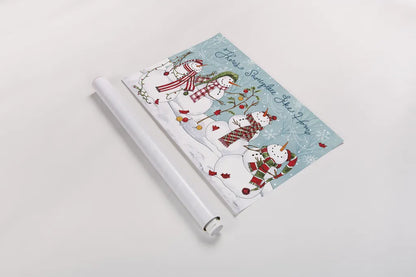 Snowplace Like Home I by Anne Tavoletti. shown as a rolled paper print. Available as archival giclee rolled canvas, fine art paper, or poster print. SKU 63648i.