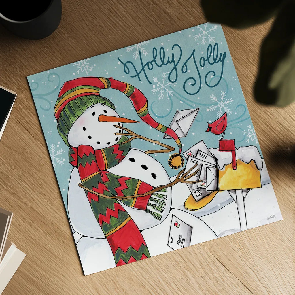 Snowplace Like Home IV by Anne Tavoletti. Shown as a detailed flat fine art print, highlighting archival giclee quality. Available as an archival giclee rolled canvas, fine art paper, or poster print. SKU 63651a.