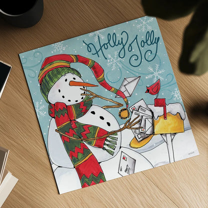 Snowplace Like Home IV by Anne Tavoletti. Shown as a detailed flat fine art print, highlighting archival giclee quality. Available as an archival giclee rolled canvas, fine art paper, or poster print. SKU 63651a.