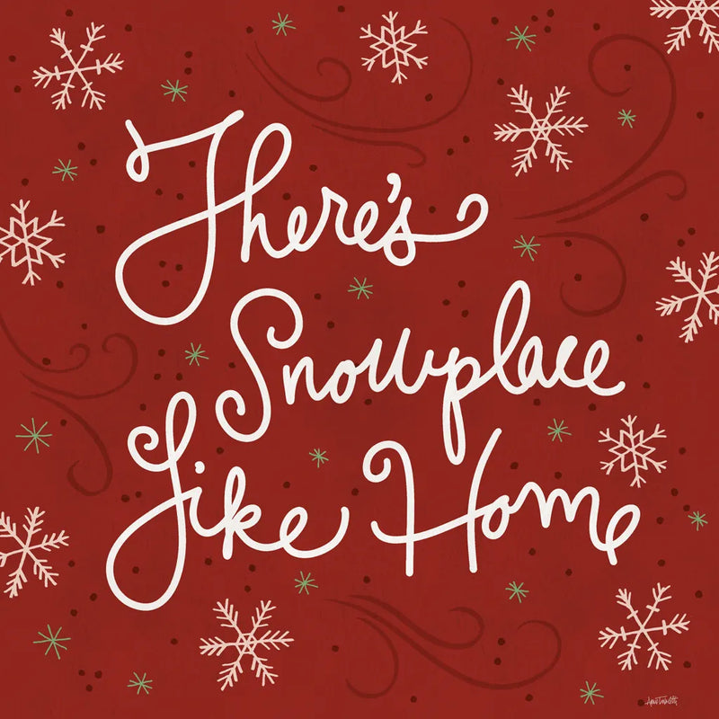 Snowplace Like Home IX by Anne Tavoletti. SKU 63656a. Archival Giclee Fine art print for wall decor.