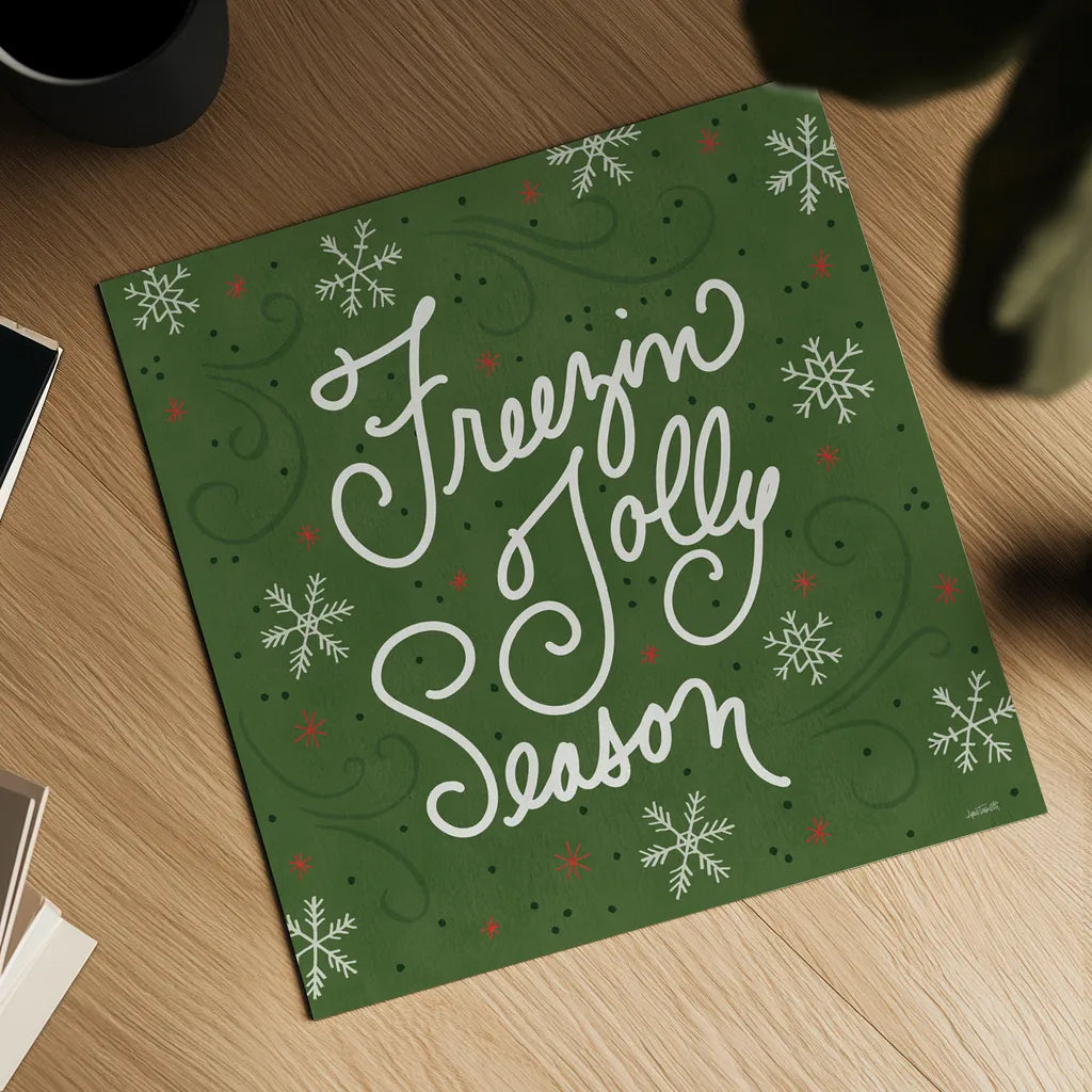 Snowplace Like Home VII by Anne Tavoletti. Shown as a detailed flat fine art print, highlighting archival giclee quality. Available as an archival giclee rolled canvas, fine art paper, or poster print. SKU 63654a.