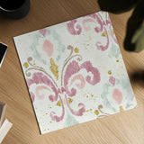 Soft Deco I by Anne Tavoletti. Shown as a detailed flat fine art print, highlighting archival giclee quality. Available as an archival giclee rolled canvas, fine art paper, or poster print. SKU 33723a.