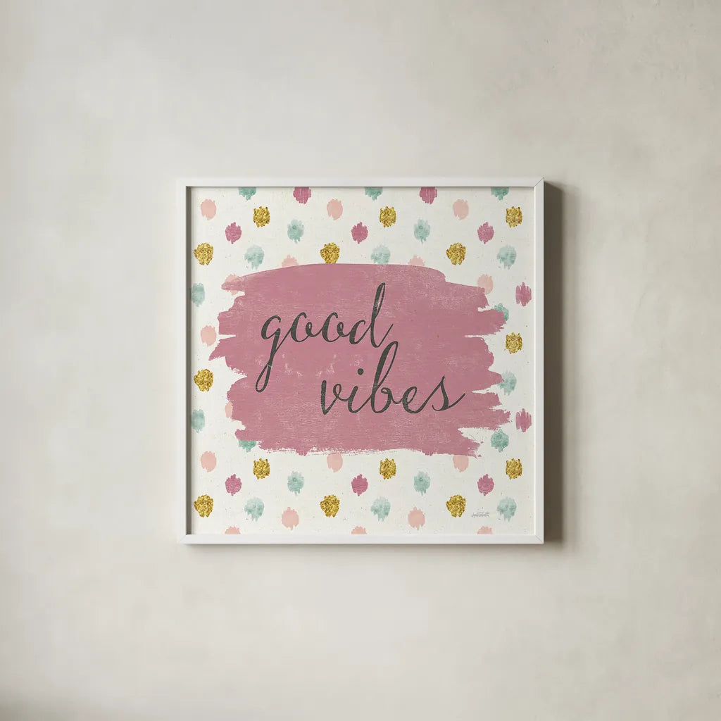 Soft Deco IV by Anne Tavoletti. Shown in a crisp white glass frame for a clean and minimalist style. Available as an archival giclee rolled canvas, fine art paper, or poster print. SKU 33726a.