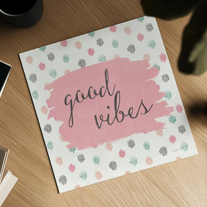 Soft Deco IV Pastel by Anne Tavoletti. Shown as a detailed flat fine art print, highlighting archival giclee quality. Available as an archival giclee rolled canvas, fine art paper, or poster print. SKU 67021a.