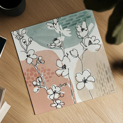 Soft Figures II by Anne Tavoletti. Shown as a detailed flat fine art print, highlighting archival giclee quality. Available as an archival giclee rolled canvas, fine art paper, or poster print. SKU 65804a.