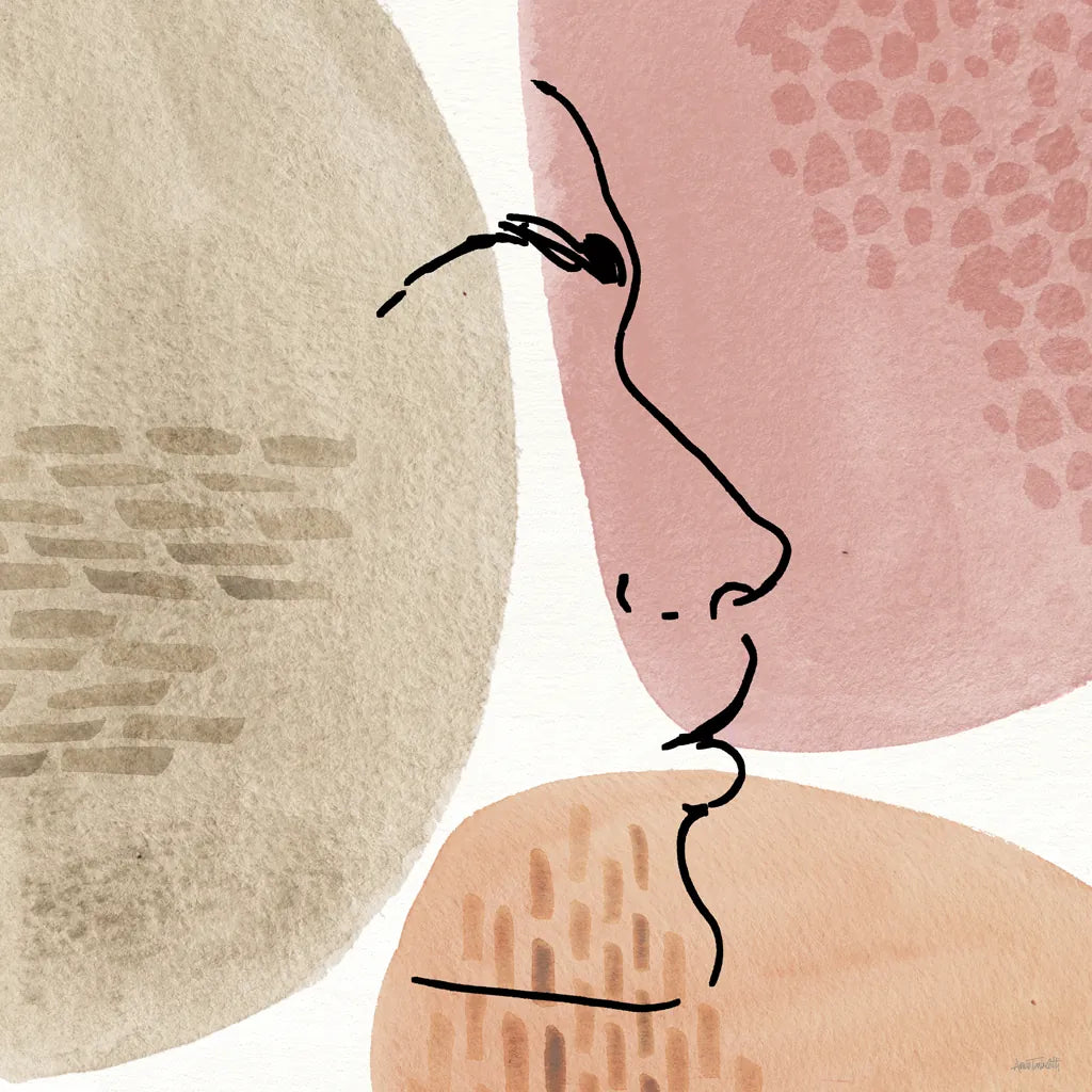 Soft Figures VIII by Anne Tavoletti. SKU 65810a. Archival Giclee Fine art print for wall decor.