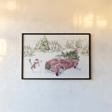 Soft Season I by Anne Tavoletti. shown as a paper print in a black flame. Available as a archival giclee rolled canvas, fine art paper, or poster print. SKU 74537i.