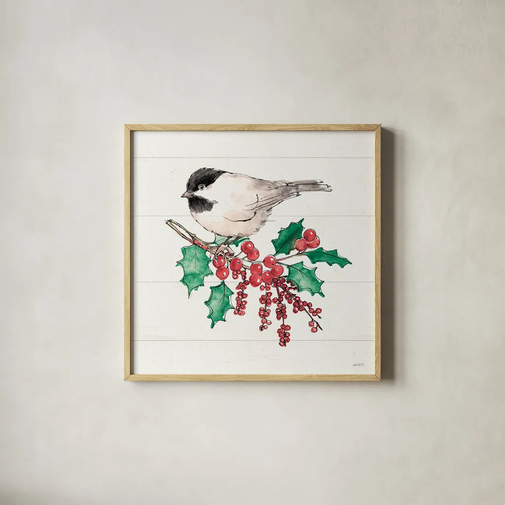 Soft Season III No Words RG by Anne Tavoletti. Shown in a natural wood glass frame for a timeless modern aesthetic. Available as an archival giclee rolled canvas, fine art paper, or poster print. SKU 75412a.