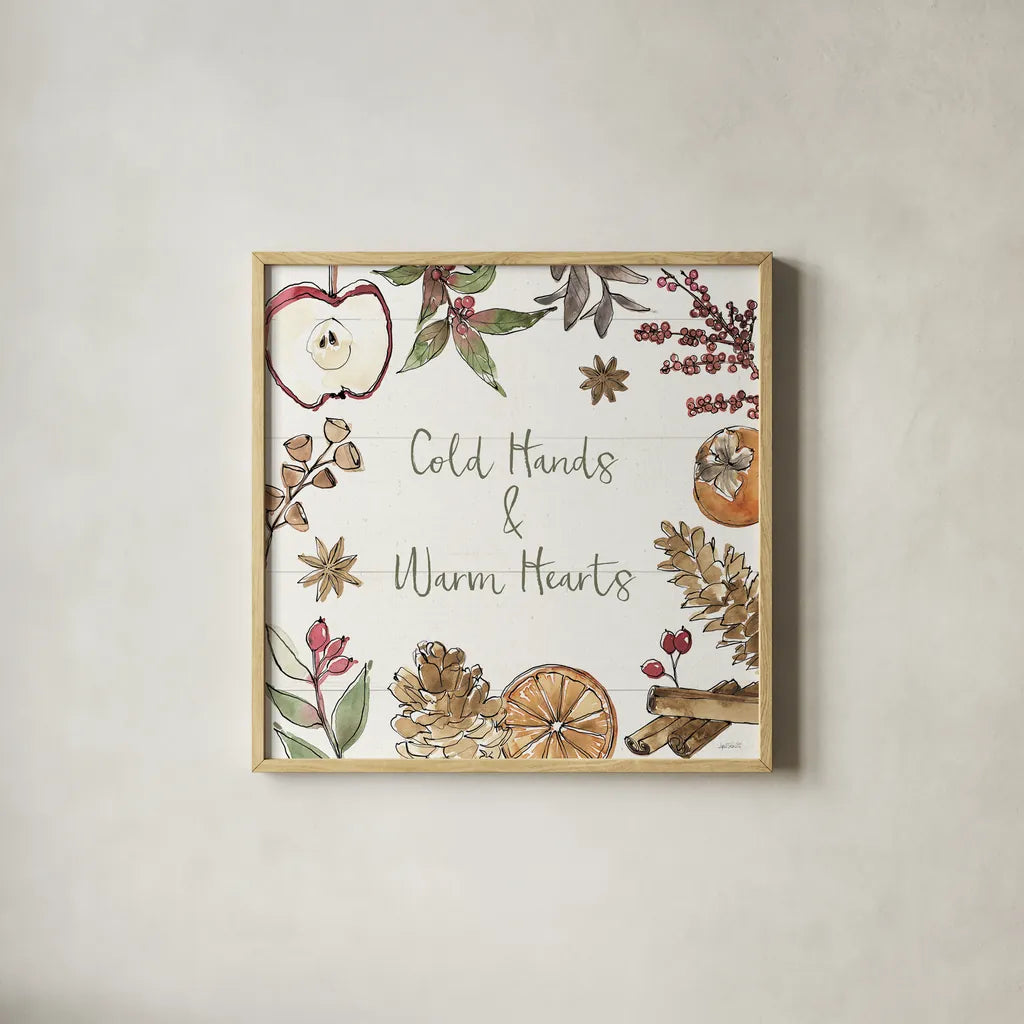 Soft Season VI by Anne Tavoletti. Shown in a natural wood glass frame for a timeless modern aesthetic. Available as an archival giclee rolled canvas, fine art paper, or poster print. SKU 74542a.