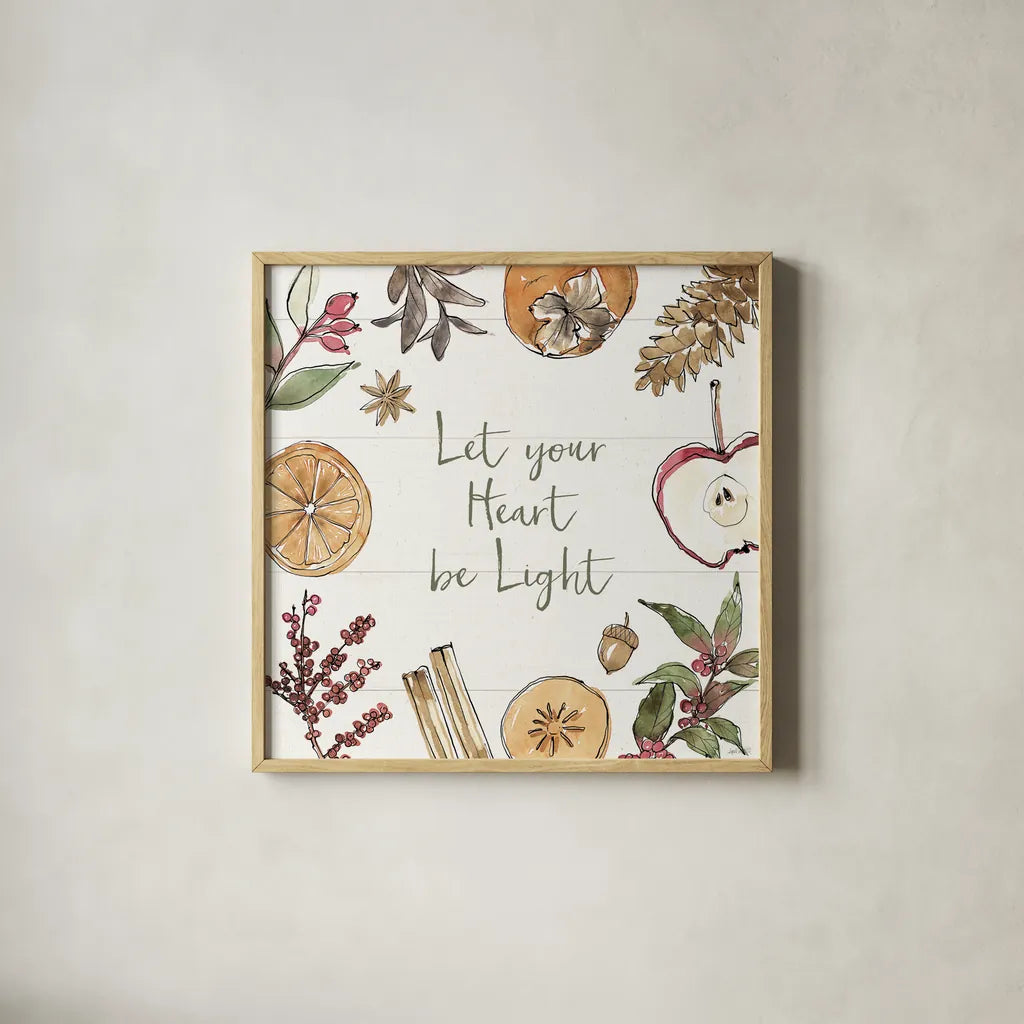 Soft Season VII by Anne Tavoletti. Shown in a natural wood glass frame for a timeless modern aesthetic. Available as an archival giclee rolled canvas, fine art paper, or poster print. SKU 74543a.