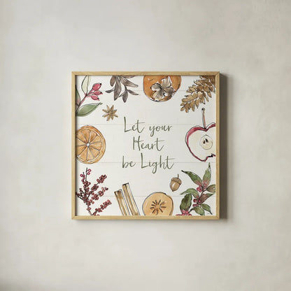 Soft Season VII by Anne Tavoletti. Shown in a natural wood glass frame for a timeless modern aesthetic. Available as an archival giclee rolled canvas, fine art paper, or poster print. SKU 74543a.