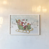 Special Delivery I by Anne Tavoletti. shown as a paper print in a white frame. Available as a archival giclee rolled canvas, fine art paper, or poster print. SKU 85399i.