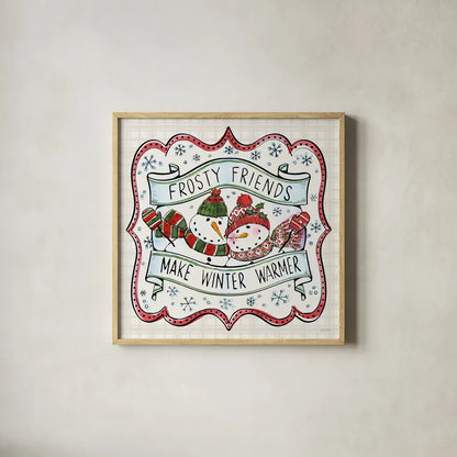 Special Delivery IX by Anne Tavoletti. Shown in a natural wood glass frame for a timeless modern aesthetic. Available as an archival giclee rolled canvas, fine art paper, or poster print. SKU 85407a.