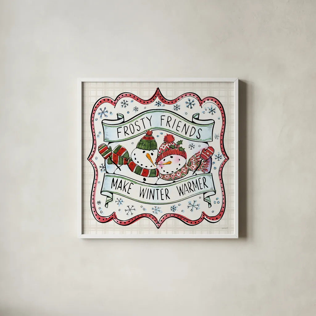 Special Delivery IX by Anne Tavoletti. Shown in a crisp white glass frame for a clean and minimalist style. Available as an archival giclee rolled canvas, fine art paper, or poster print. SKU 85407a.