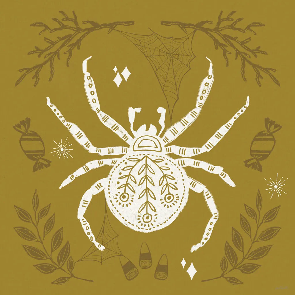 Spooky Silhouettes II by Anne Tavoletti. SKU 96490a. Archival Giclee Fine art print for wall decor.