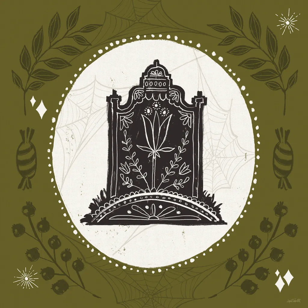 Spooky Silhouettes VI by Anne Tavoletti. SKU 96497a. Archival Giclee Fine art print for wall decor.