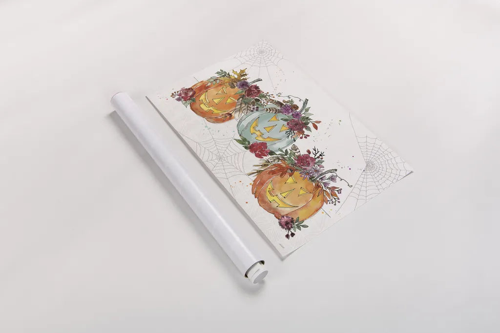 Spooky Style I by Anne Tavoletti. shown as a rolled paper print. Available as archival giclee rolled canvas, fine art paper, or poster print. SKU 66283i.