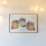 Spooky Style I by Anne Tavoletti. shown as a paper print in a natural frame. Available as a archival giclee rolled canvas, fine art paper, or poster print. SKU 66283i.