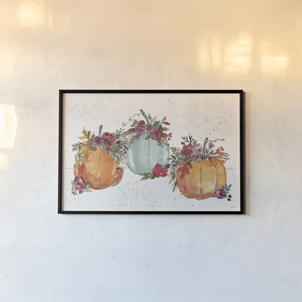 Spooky Style II by Anne Tavoletti. shown as a paper print in a black flame. Available as a archival giclee rolled canvas, fine art paper, or poster print. SKU 66284i.