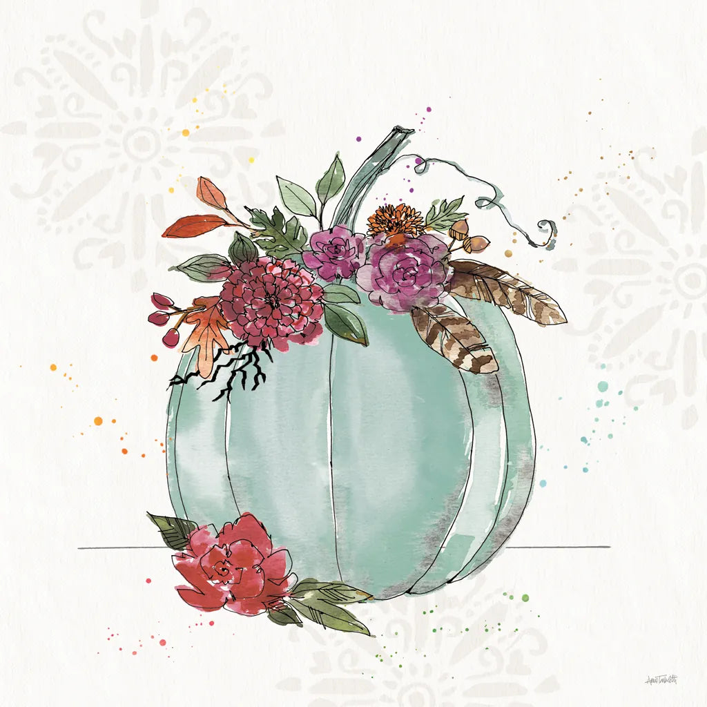 Spooky Style X by Anne Tavoletti. SKU 66292a. Archival Giclee Fine art print for wall decor.